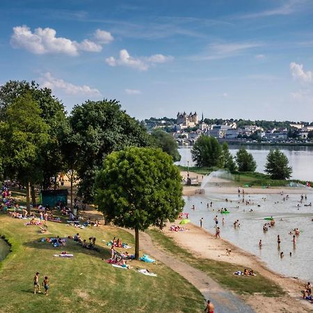 Le Bois Flotte - Maison Au Coeur De La Loire Entre Ville Et Nature Saumur Exterior photo