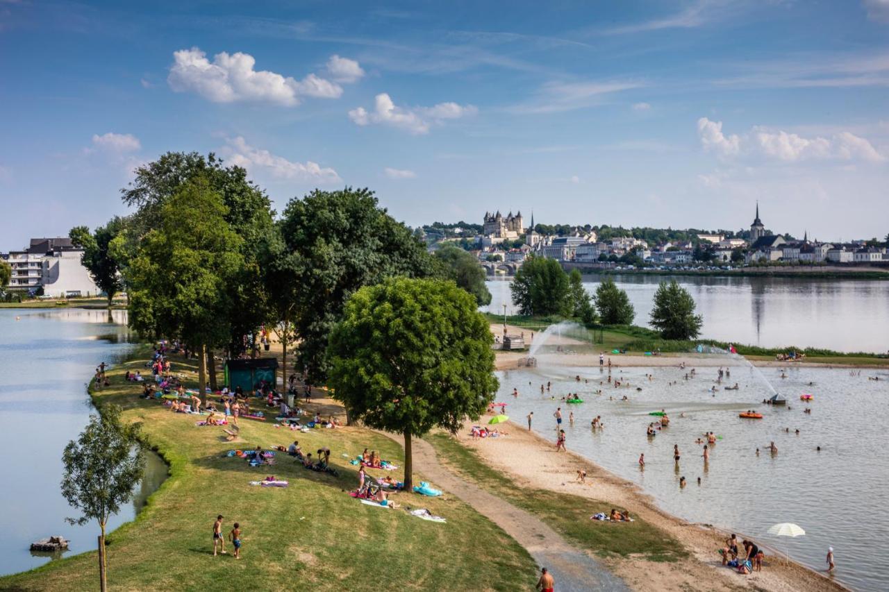 Le Bois Flotte - Maison Au Coeur De La Loire Entre Ville Et Nature Saumur Exterior photo